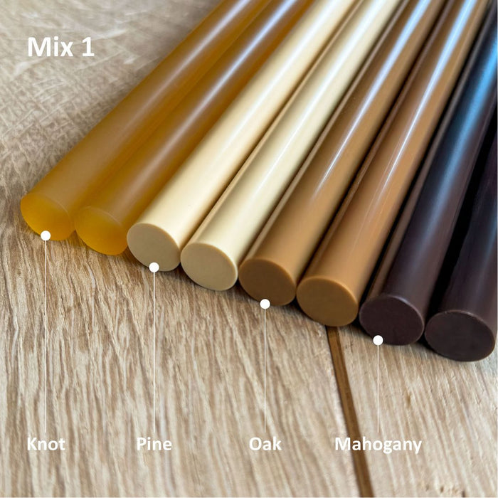 Wood Repair PLUS+ Kit, Knot Filling, inc. Thermelt Pack #1, # 2 & All Accessories, 220V